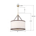 Crystorama - CAL-2408-LG - Eight Light Pendant - Callahan - Luxe Gold