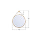 Crystorama - CAL-M218-LG - Mirror - Callahan - Luxe Gold