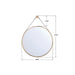 Crystorama - CAL-M224-LG - Mirror - Callahan - Luxe Gold
