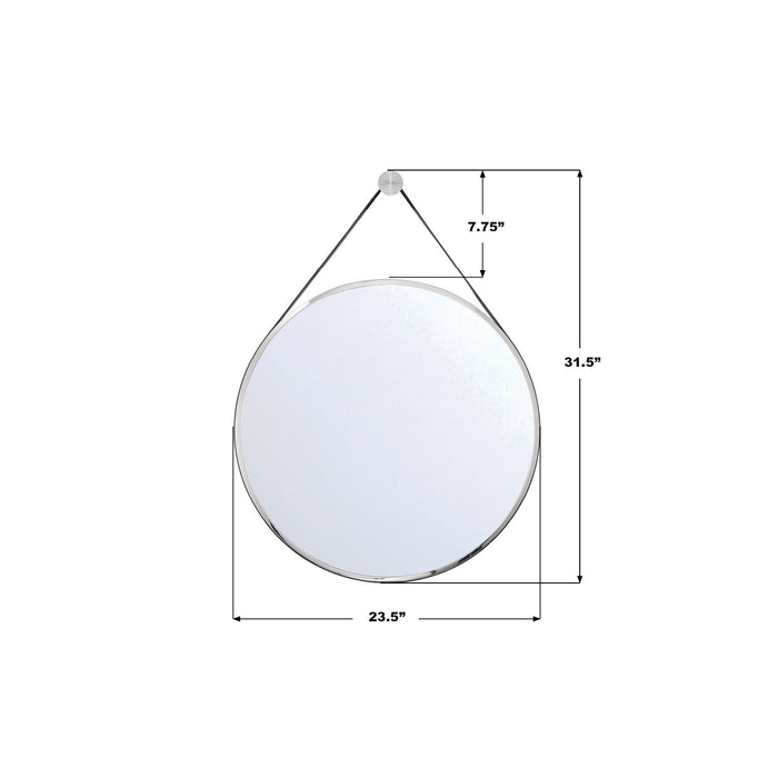 Crystorama - CAL-M224-PN - Mirror - Callahan - Polished Nickel