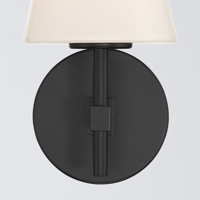 Crystorama - COL-201-BK - One Light Wall Sconce - Colton - Black