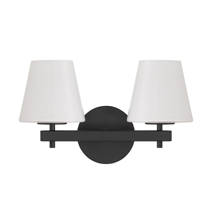 Crystorama - COL-202-BK - Two Light Wall Sconce - Colton - Black