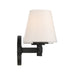 Crystorama - COL-202-BK - Two Light Wall Sconce - Colton - Black