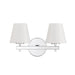 Crystorama - COL-202-CH - Two Light Wall Sconce - Colton - Polished Chrome