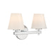 Crystorama - COL-202-CH - Two Light Wall Sconce - Colton - Polished Chrome