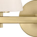 Crystorama - COL-202-VG - Two Light Wall Sconce - Colton - Vibrant Gold