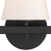Crystorama - COL-203-BK - Three Light Bath - Colton - Black