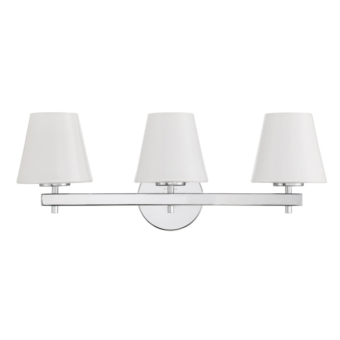 Crystorama - COL-203-CH - Three Light Bath - Colton - Polished Chrome