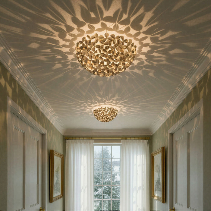 Crystorama - COR-7100-SG - Three Light Flush Mount - Cora - Soft Gold