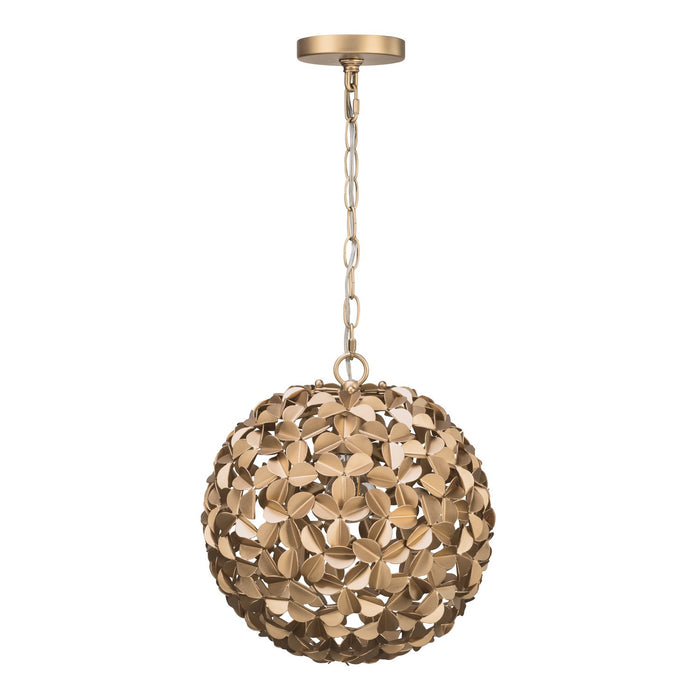 Crystorama - COR-7105-SG - One Light Chandelier - Cora - Soft Gold