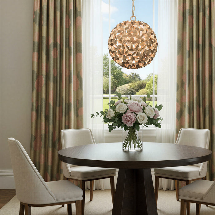 Crystorama - COR-7105-SG - One Light Chandelier - Cora - Soft Gold