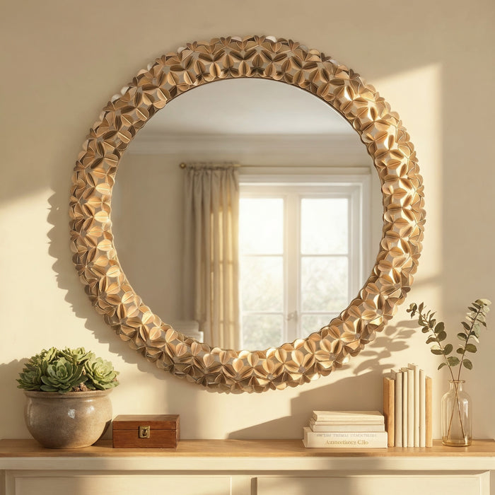 Crystorama - COR-M710-SG - Mirror - Cora - Soft Gold
