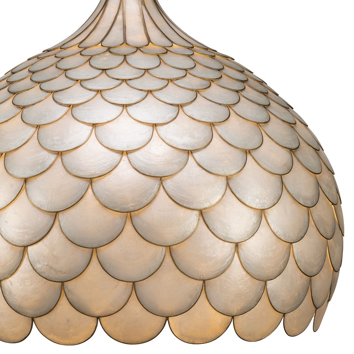 Crystorama - DRB-7005-SG - Five Light Pendant - Darby - Soft Gold