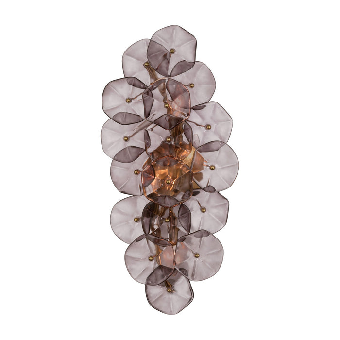 Crystorama - ESM-4001-AG-SM - Four Light Wall Sconce - Esme - Aged Brass