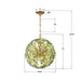Crystorama - ESM-4005-AG-GR - Six Light Chandelier - Esme - Aged Brass