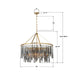 Crystorama - GEM-7005-MG-SS - Nine Light Chandelier - Gemma - Modern Gold