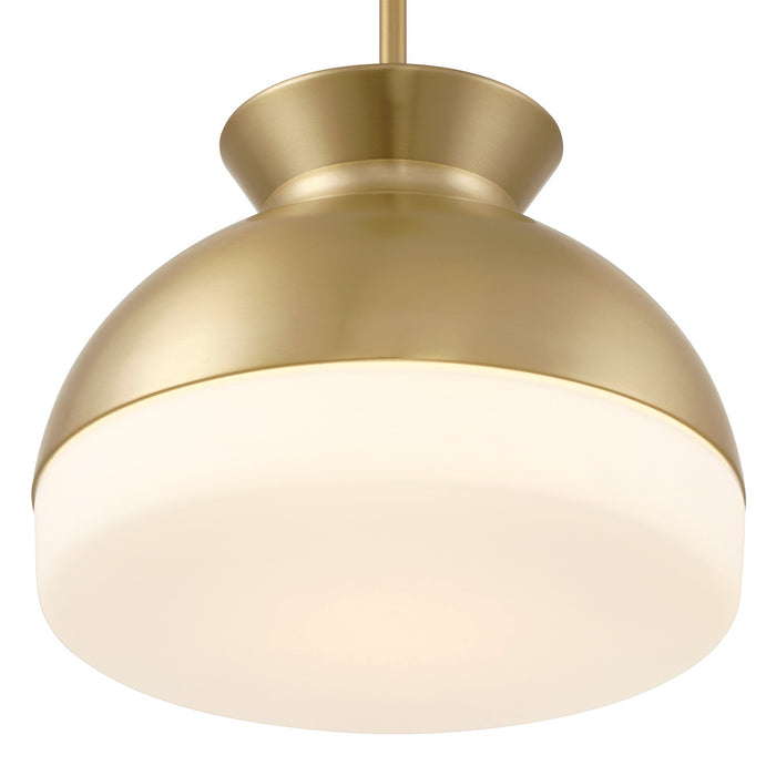 Crystorama - GID-4015-VG - Two Light Pendant - Gidget - Vibrant Gold