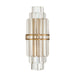 Crystorama - HAY-1411-AG - Two Light Wall Sconce - Hayes - Aged Brass