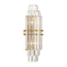 Crystorama - HAY-1411-AG - Two Light Wall Sconce - Hayes - Aged Brass