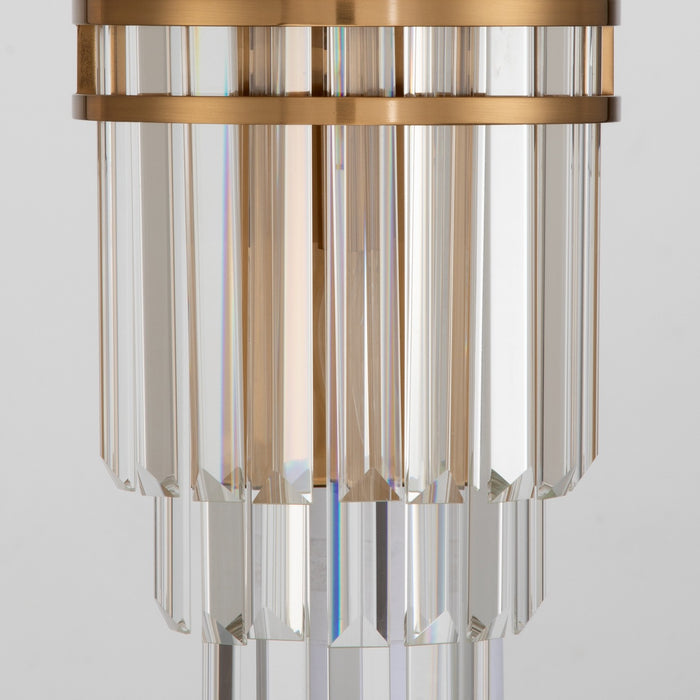 Crystorama - HAY-1411-AG - Two Light Wall Sconce - Hayes - Aged Brass