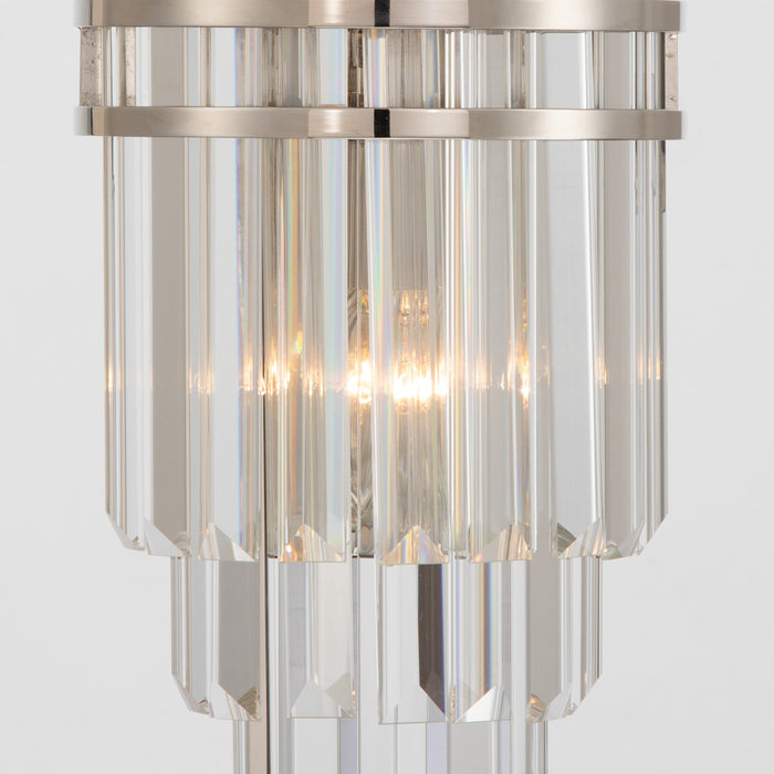 Crystorama - HAY-1411-PN - Two Light Wall Sconce - Hayes - Polished Nickel