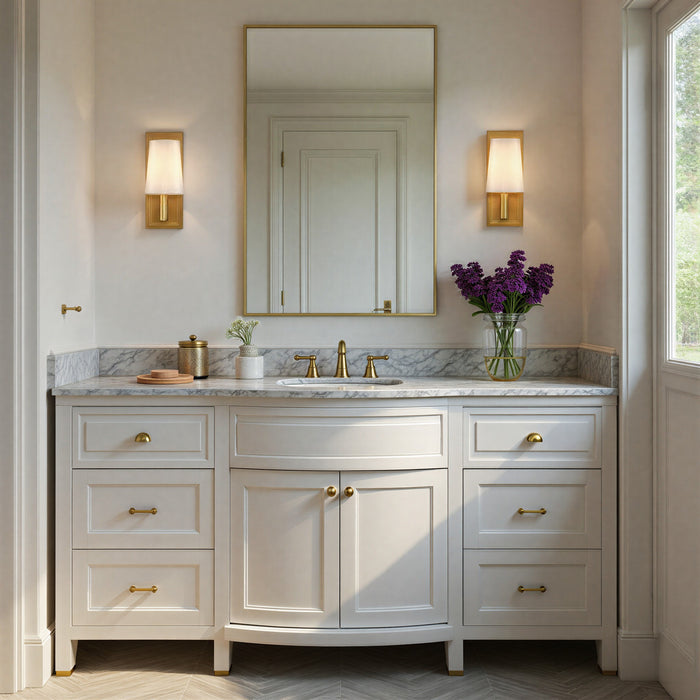 Crystorama - HGN-3901-AG - One Light Wall Sconce - Hogan - Aged Brass