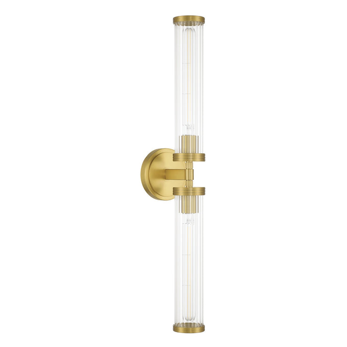 Crystorama - JAR-2302-AG - LED Wall Sconce - Jarvis - Aged Brass