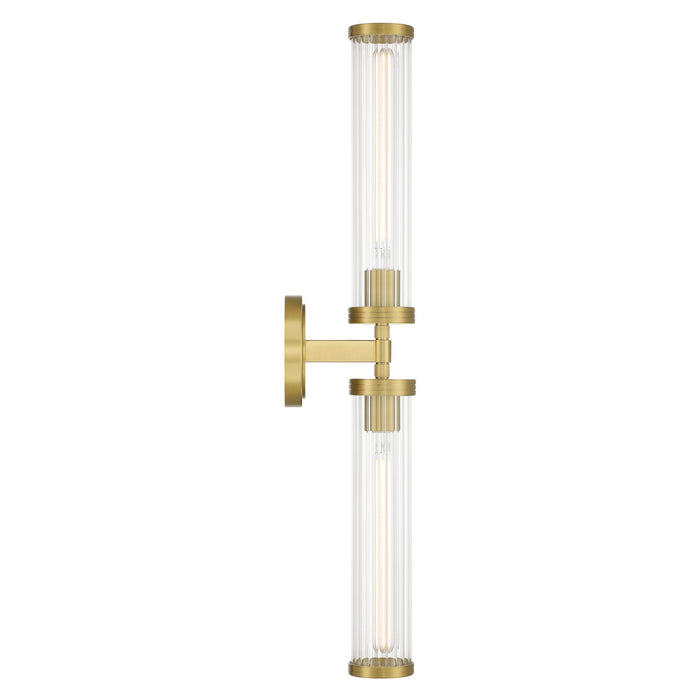 Crystorama - JAR-2302-AG - LED Wall Sconce - Jarvis - Aged Brass