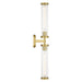 Crystorama - JAR-2302-AG - LED Wall Sconce - Jarvis - Aged Brass