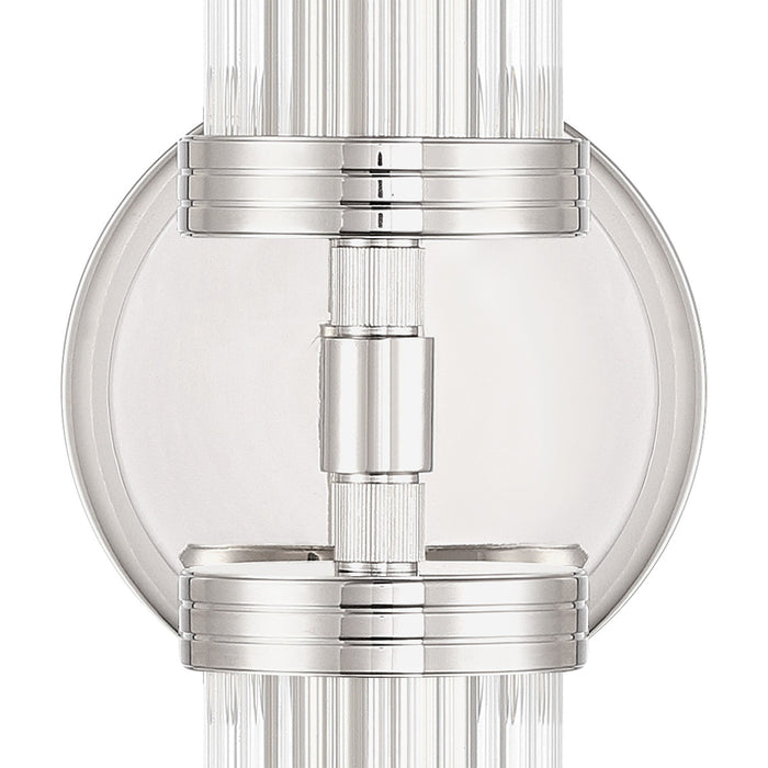 Crystorama - JAR-2302-PN - LED Wall Sconce - Jarvis - Polished Nickel