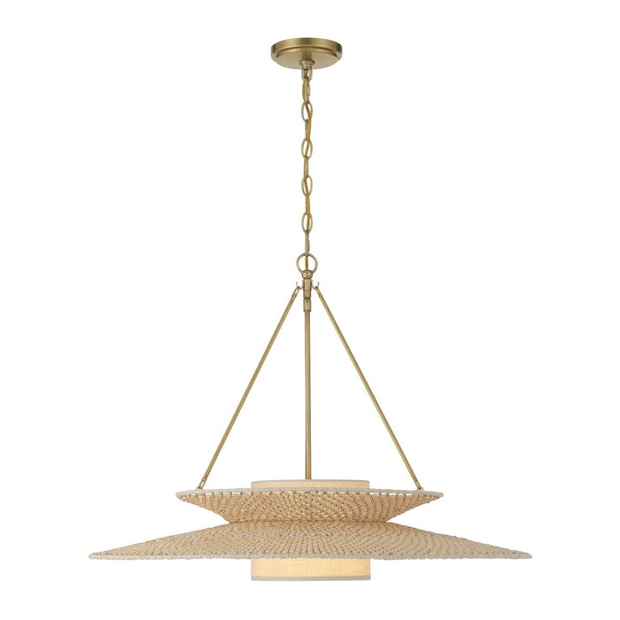 Crystorama - JNP-10543-SG - One Light Chandelier - Juniper - Soft Gold