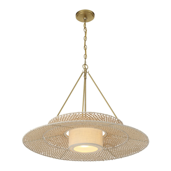 Crystorama - JNP-10543-SG - One Light Chandelier - Juniper - Soft Gold