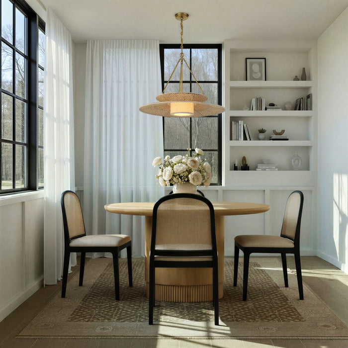 Crystorama - JNP-10543-SG - One Light Chandelier - Juniper - Soft Gold