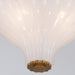 Crystorama - LAY-300-LG - Three Light Semi Flush Mount - Layton - Luxe Gold