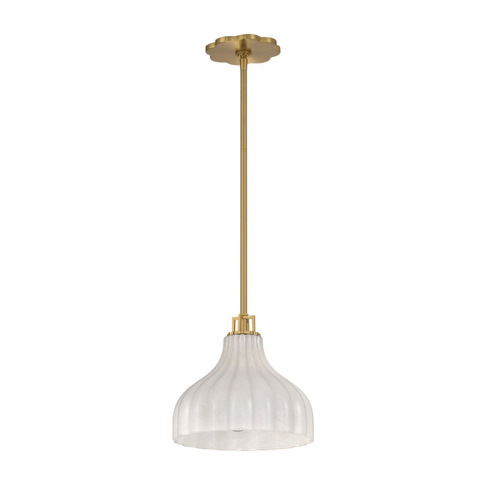Crystorama - LAY-303-LG - One Light Pendant - Layton - Luxe Gold