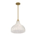 Crystorama - LAY-305-LG - One Light Pendant - Layton - Luxe Gold