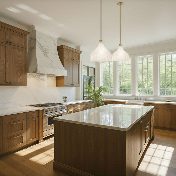 Crystorama - LAY-305-LG - One Light Pendant - Layton - Luxe Gold