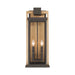Crystorama - LDL-904-TZ-TG - Four Light Outdoor Wall Sconce - Lendel - Twilight Bronze + Textured Gold