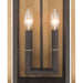 Crystorama - LDL-904-TZ-TG - Four Light Outdoor Wall Sconce - Lendel - Twilight Bronze + Textured Gold