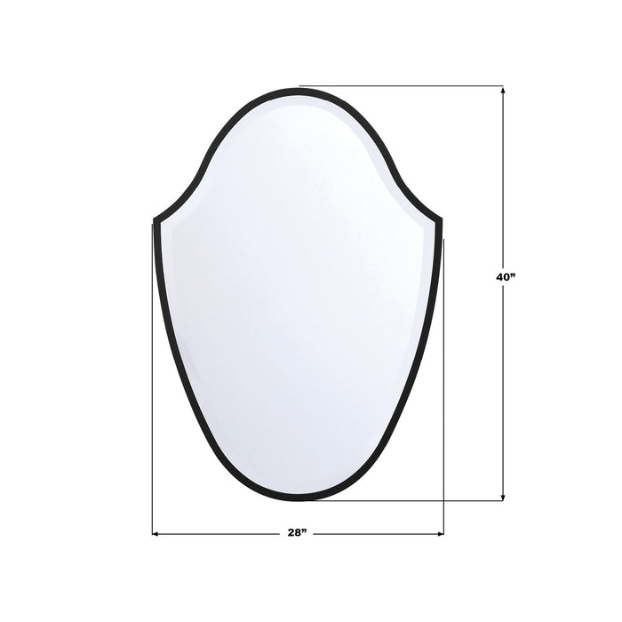 Crystorama - LIN-M428-MK - Mirror - Lindee - Matte Black