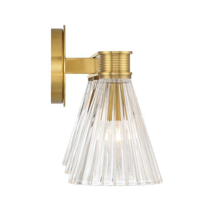 Crystorama - LOT-703-LG - Three Light Bath - Lotus - Luxe Gold