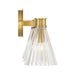 Crystorama - LOT-703-LG - Three Light Bath - Lotus - Luxe Gold