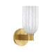 Crystorama - LOT-711-LG - One Light Wall Sconce - Lotus - Luxe Gold