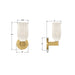 Crystorama - LOT-711-LG - One Light Wall Sconce - Lotus - Luxe Gold