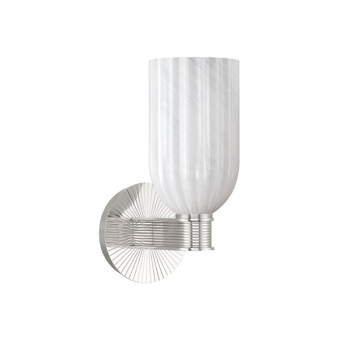 Crystorama - LOT-711-PN - One Light Wall Sconce - Lotus - Polished Nickel