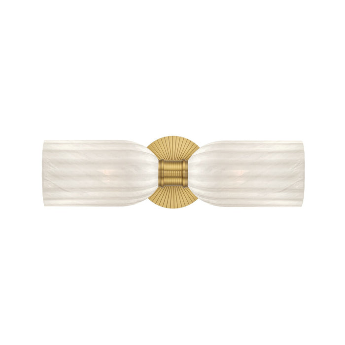 Crystorama - LOT-712-LG - Two Light Wall Sconce - Lotus - Luxe Gold