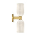 Crystorama - LOT-712-LG - Two Light Wall Sconce - Lotus - Luxe Gold