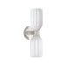 Crystorama - LOT-712-PN - Two Light Wall Sconce - Lotus - Polished Nickel