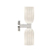 Crystorama - LOT-712-PN - Two Light Wall Sconce - Lotus - Polished Nickel