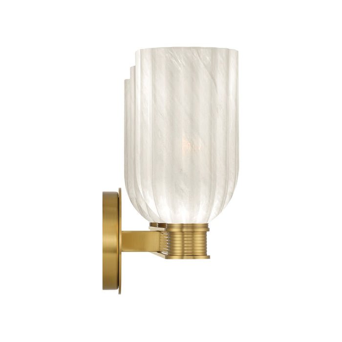 Crystorama - LOT-713-LG - Three Light Bath - Lotus - Luxe Gold